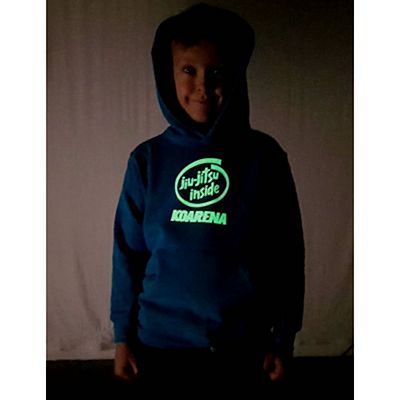 KOARENA Jiu Jitsu Inside Kids Hoodie Light Blue